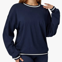 Navy Blouse