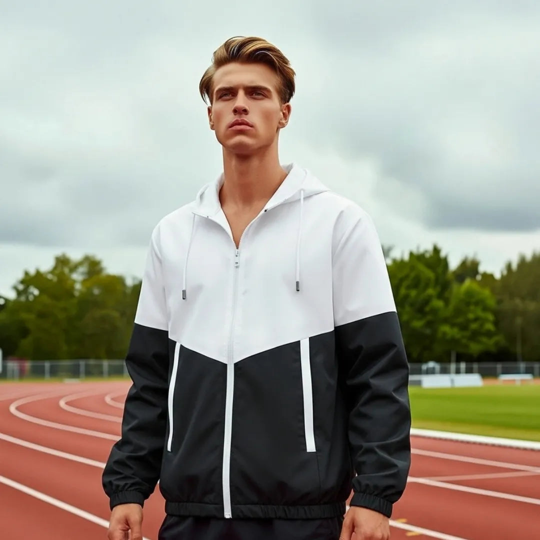 Men's Tracksuit Lightweight Windbreaker Set | Casual and Running
