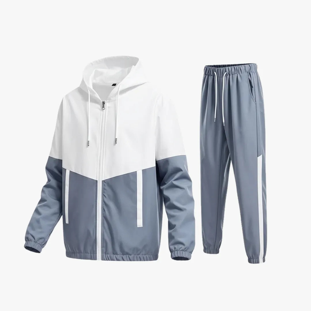 Men's Tracksuit Lightweight Windbreaker Set | Casual and Running