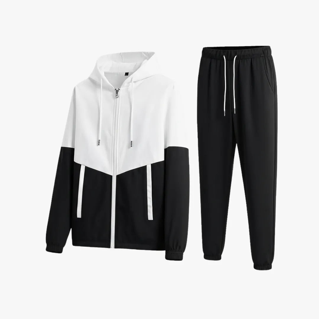 Men's Tracksuit Lightweight Windbreaker Set | Casual and Running