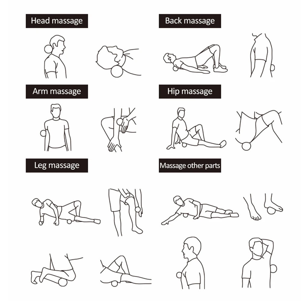 Spiky Peanut Massage Ball for Deep Tissue Relief