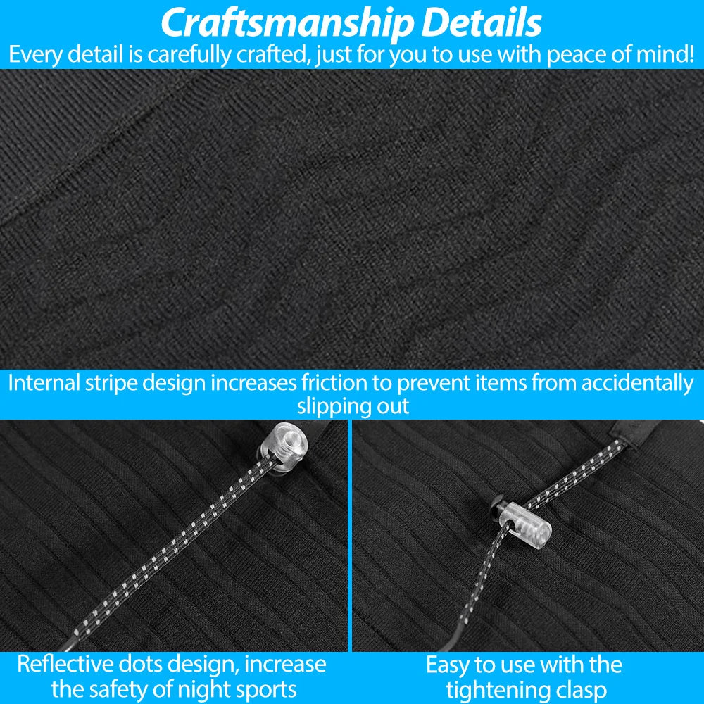 Elastic Sports Waist Bag Pack Running