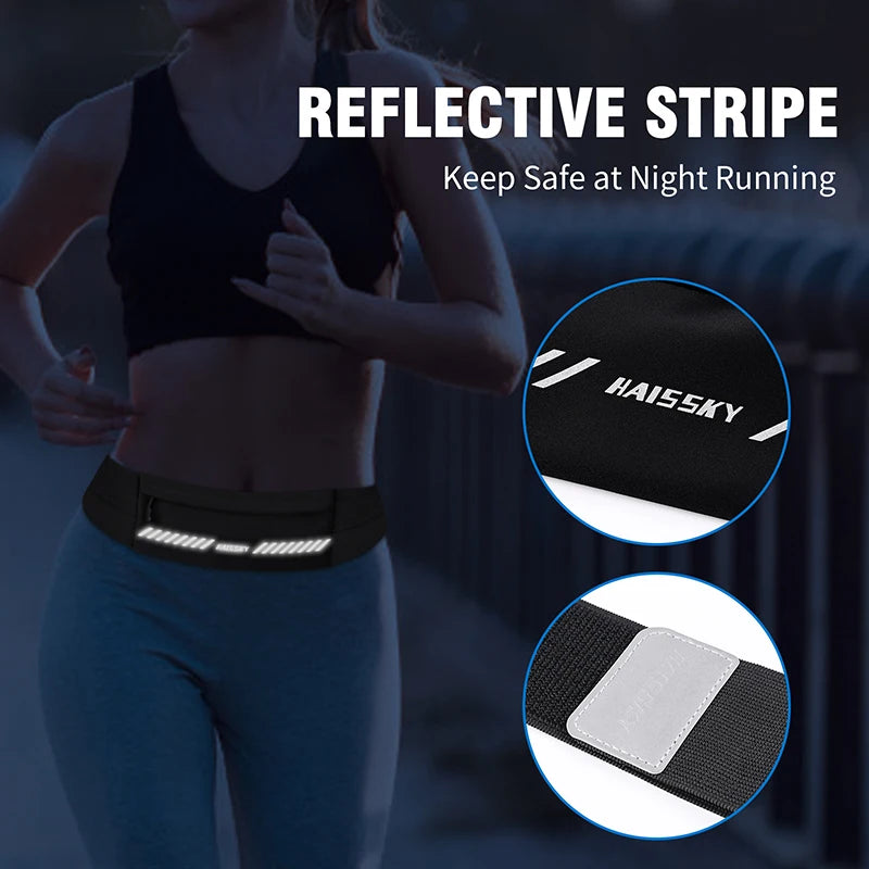 Reflective Running Belt for Night Safety