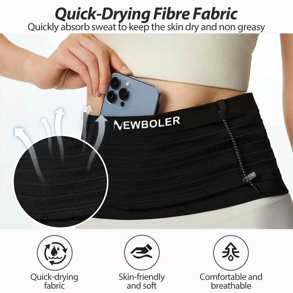 Elastic Sports Waist Bag Pack Running