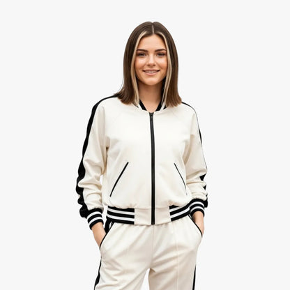 Korean Women's Two-Piece Autumn Running Outfit