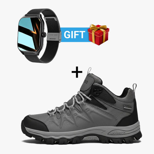 Runnora Hking Trekker Shoes + Smartwatch