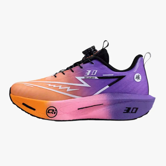 Running Shoes Carbon Plate Road Racing Orange Violet