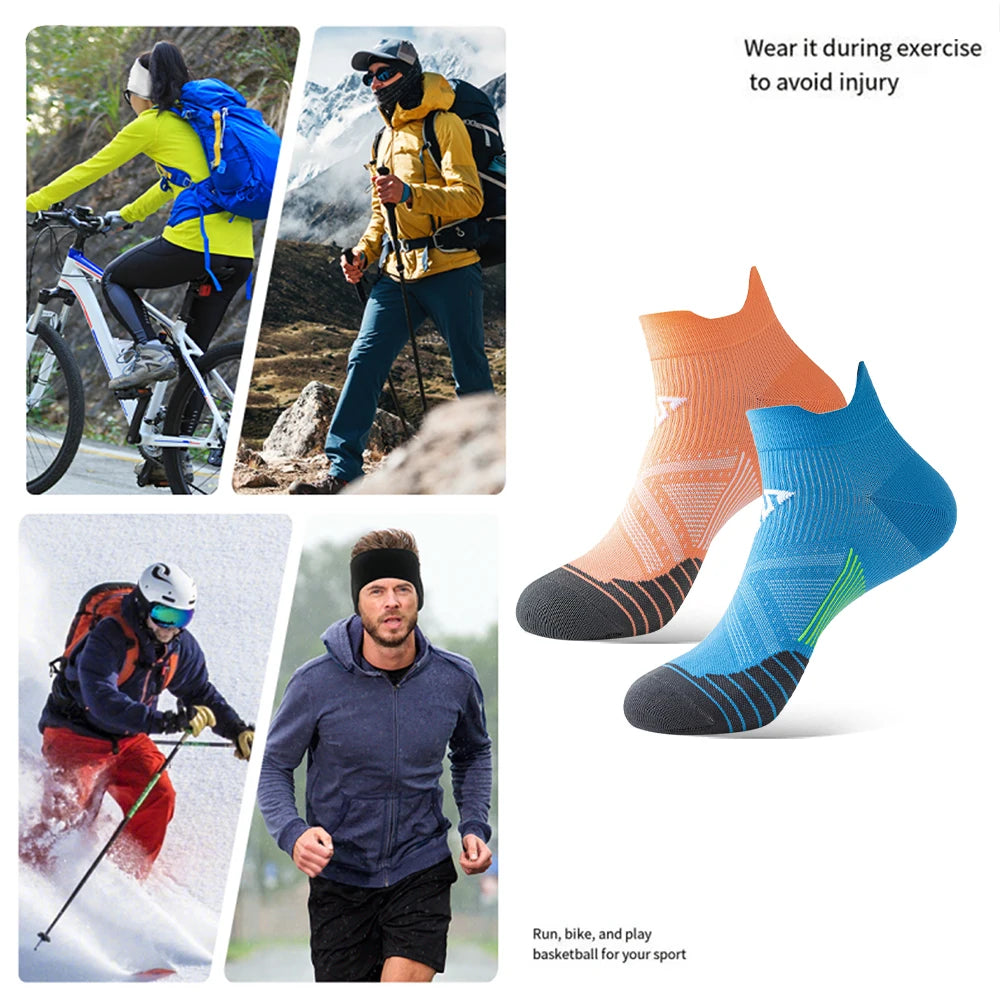 3 pair - Elite Performance Running Socks | 60% Polyester