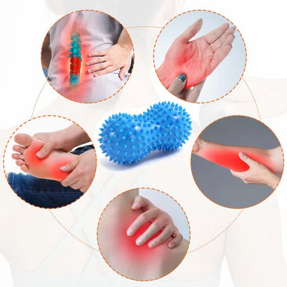 Spiky Peanut Massage Ball for Deep Tissue Relief