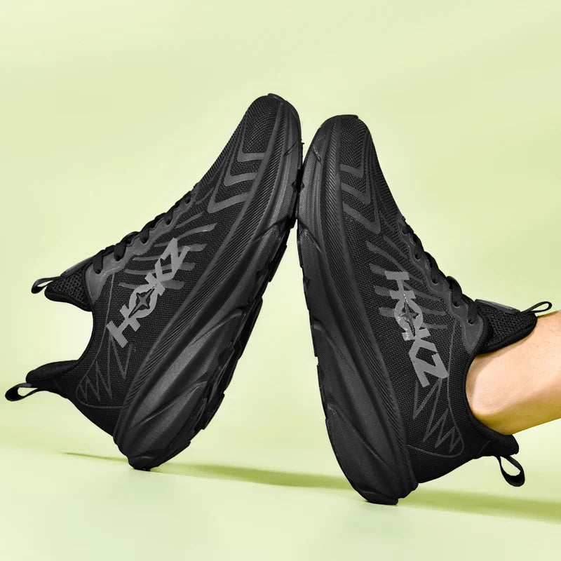 Men Running Shoes Cushioning Mesh Breathable Race Outdoor Trainer Sneakers Off-road Non-Slip Couple Luxury shoes Jogging Shoes