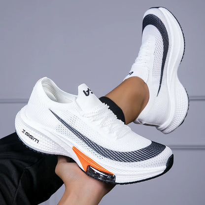 Running Shoes Lightweight Breathable White