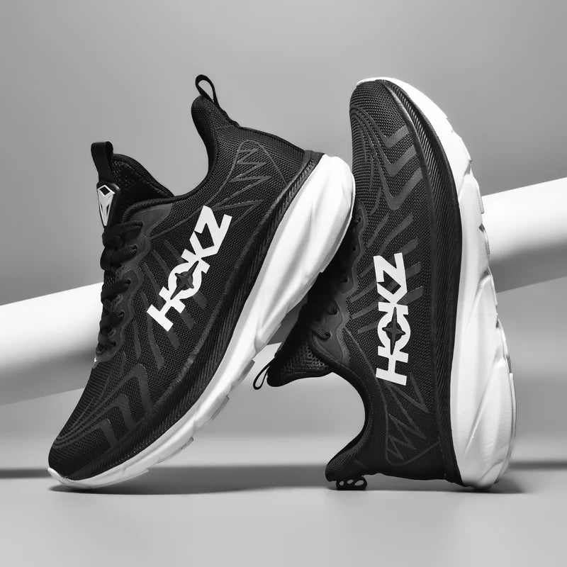 Men Running Shoes Cushioning Mesh Breathable Race Outdoor Trainer Sneakers Off-road Non-Slip Couple Luxury shoes Jogging Shoes