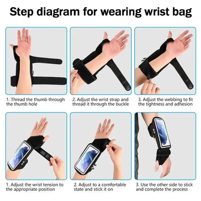 Waterproof Running Wristband for Your Phone