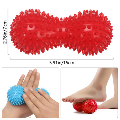 Spiky Peanut Massage Ball for Deep Tissue Relief