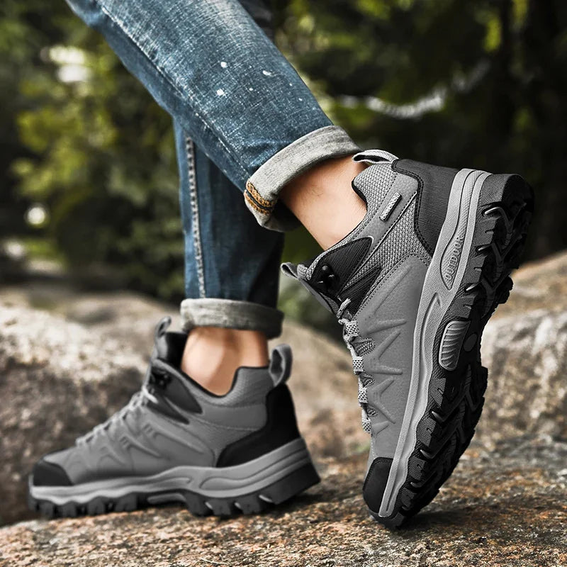 Runnora Hking Trekker Shoes + Smartwatch