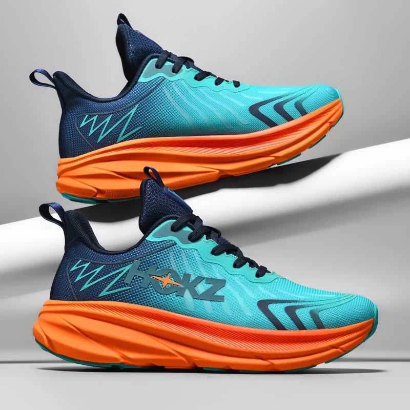 Men Running Shoes Cushioning Mesh Breathable Race Outdoor Trainer Sneakers Off-road Non-Slip Couple Luxury shoes Jogging Shoes