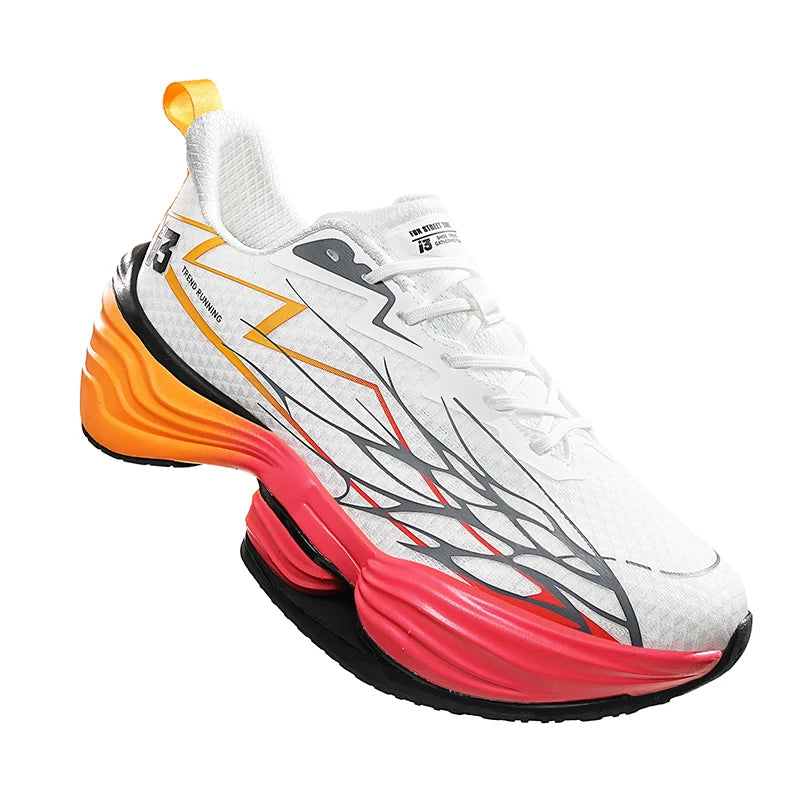 Sports Shoes Men Mesh Breathable Cushioning High Quality Non-Slip Sneakers Summer Marathon Training Running Shoes for Women