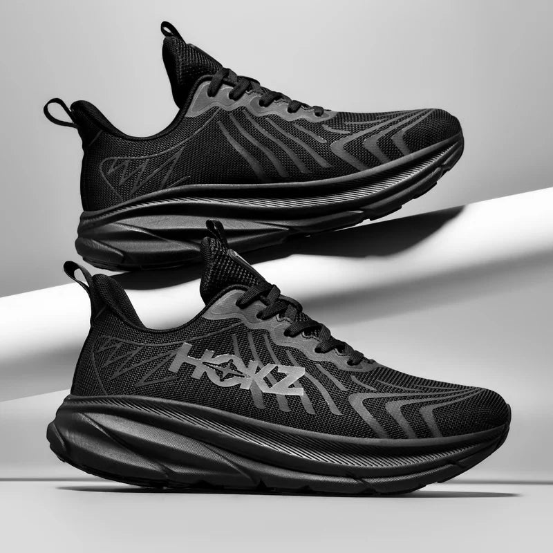 Men Running Shoes Cushioning Mesh Breathable Race Outdoor Trainer Sneakers Off-road Non-Slip Couple Luxury shoes Jogging Shoes