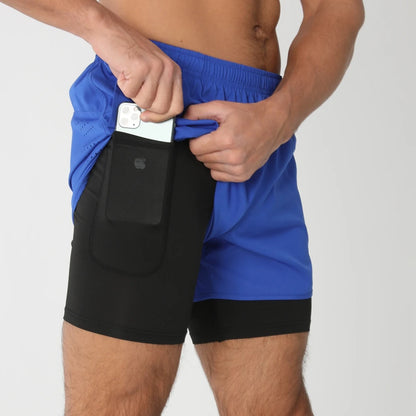 Men's 2-in-1 Quick-Dry Running Shorts