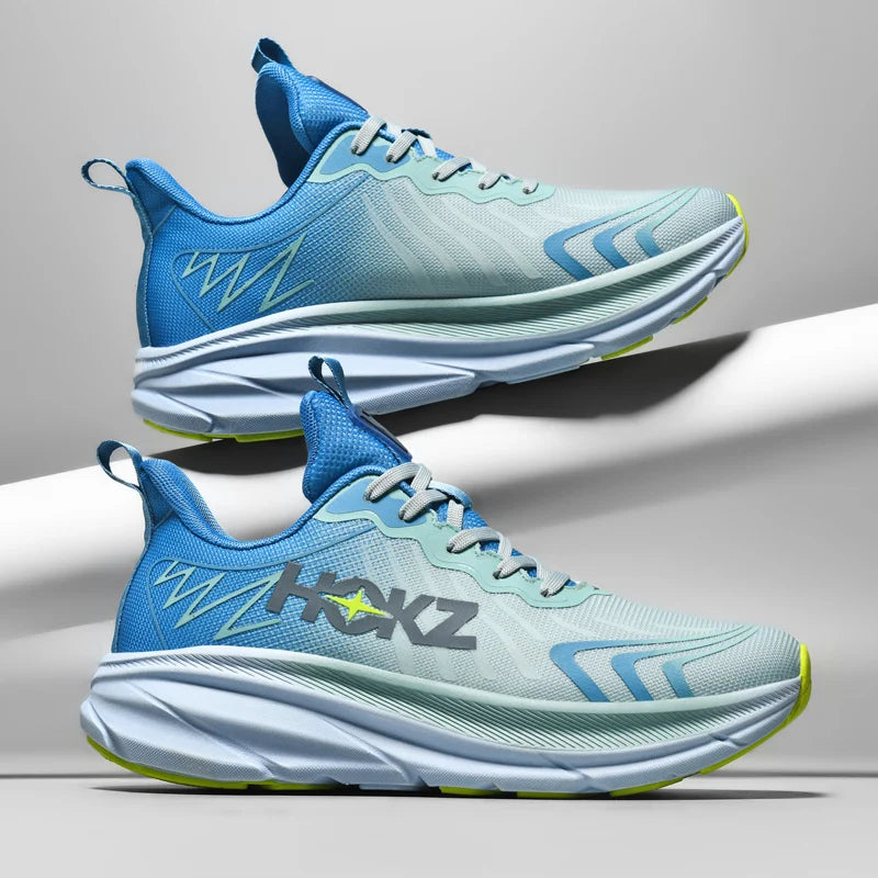 Men Running Shoes Cushioning Mesh Breathable Race Outdoor Trainer Sneakers Off-road Non-Slip Couple Luxury shoes Jogging Shoes