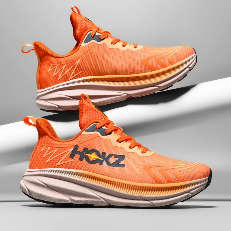 Men Running Shoes Cushioning Mesh Breathable Race Outdoor Trainer Sneakers Off-road Non-Slip Couple Luxury shoes Jogging Shoes