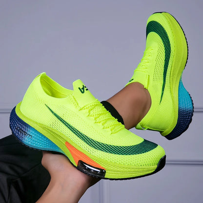 Running Shoes Lightweight Breathable Limon Green