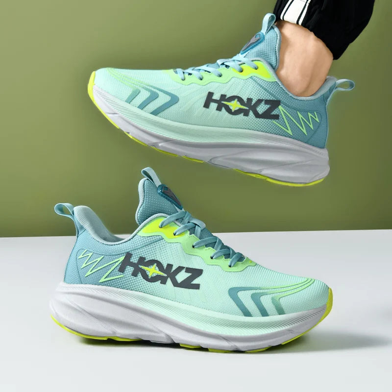Men Running Shoes Cushioning Mesh Breathable Race Outdoor Trainer Sneakers Off-road Non-Slip Couple Luxury shoes Jogging Shoes