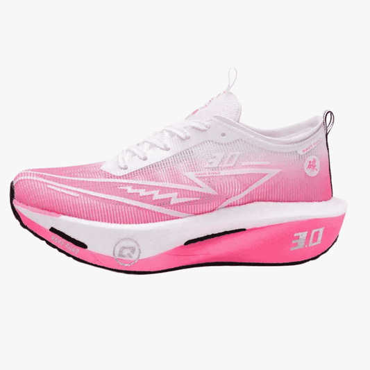 Running Shoes Carbon Plate Road Racing Pink