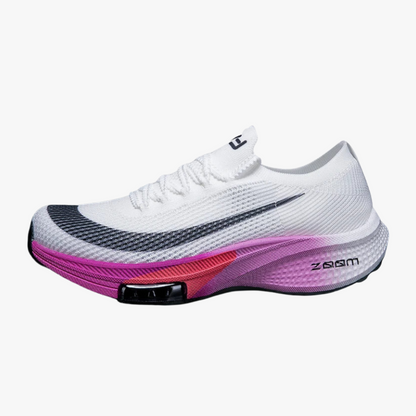 Running Shoes Lightweight Breathable White Purple